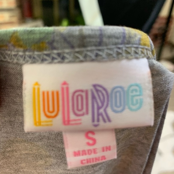 LuLaRoe Floral Print Nicole Dress Size Small - Picture 5 of 6